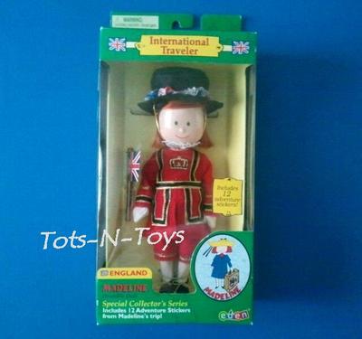 MADELINE International Traveler ENGLAND Collectible Poseable