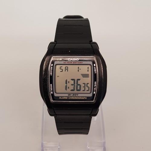 SPORTLINE PULSE ECG ACCURATE CHRONO WR 50M WRISTWATCH WORKS 7820