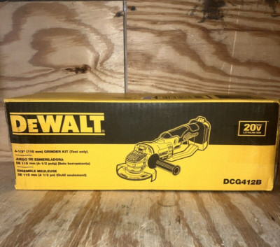 DEWALT DCG412B 20V 4 1/2'' / 5'' Cordless Grinder (Tool Only)