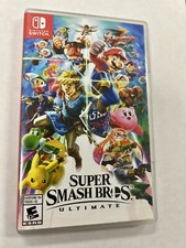 Super Smash Bros. Ultimate Nintendo Switch CASE ONLY - NO GAME INCLUDED