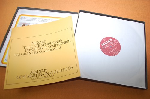 Marriner Mozart Early & Great Symphonies Dutch Philips 2 Box Sets, 16LPs 80s NM - Bild 6 von 7