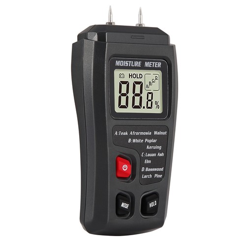 Misuratore di umidità legno LCD digitale 0-99,9% tester igrometro umidità test - Foto 15 di 17