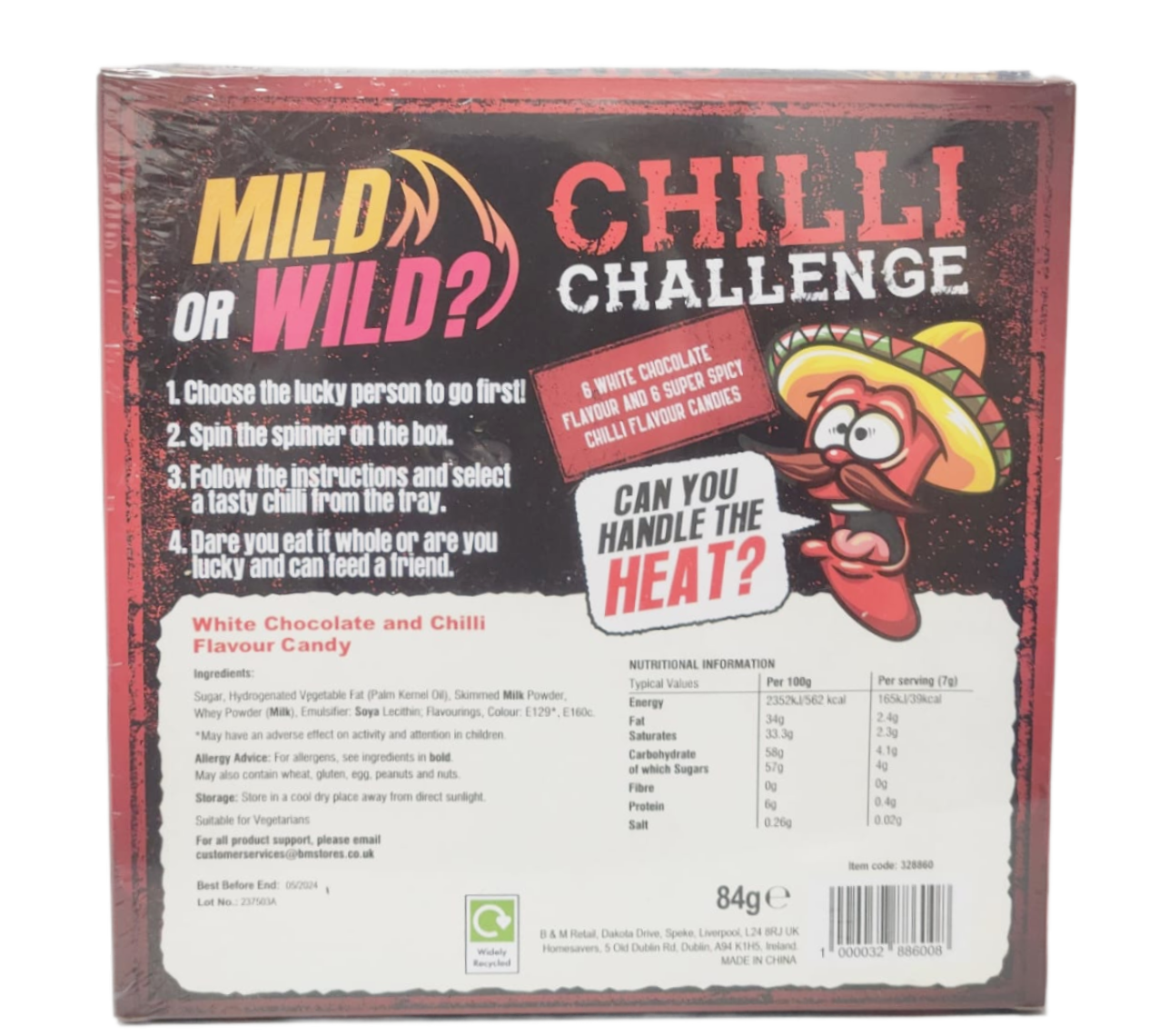 Double Dares Chilli Jelly Bean Spicy Roulette Game Xmas Present Brand