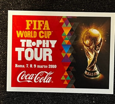 EXTRA STICKER COCA COLA PANINI WM AFRIKA 2010 TROPHY TOUR NEUWERTIG