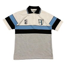 Vintage 90  s Queensland Soccer Sing Stitch Polo Shirt Size Medium