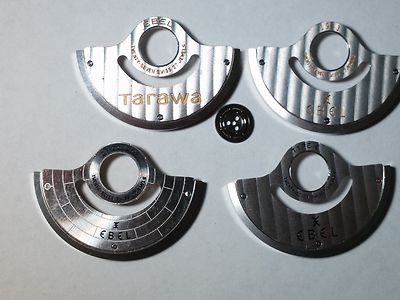 ONE LOT OF FOUR EBEL ROTORS/OSCILLATING WEIGHTS (1911, type E, Modulor, Tarawa),