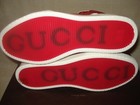 100% AUTHENTIC NEW MEN GUCCI REBOUND RED HIGH TOP SNEAKER UK 9/US 10 — photo 5