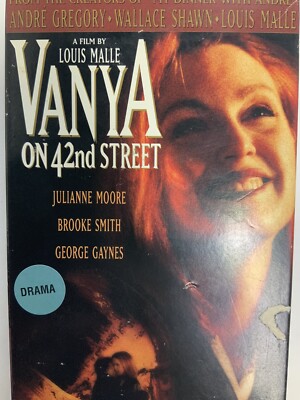 Vanya On 42nd Street 1995 VHS Julianne Moore Brooke Smith