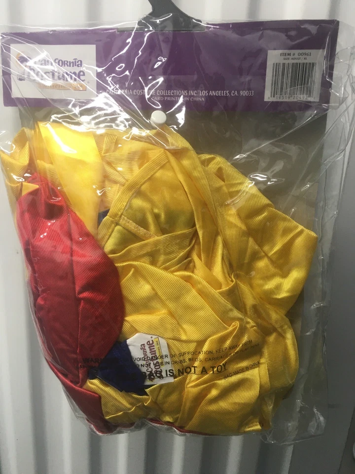 Vestido Disfraz Blancanieves California Damas y Talla XL 12-14 Siete Enanitos Disney Foto 4 de 4