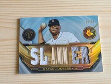 2019 Topps Triple Threads Rafael Devers Relic Slammer #06/36 Boston Red Sox