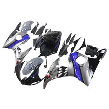 Shark Silver Blue Fairing Kit For Yamaha YZF R6 2003 04 2005 R6S 06-09 Bodywork