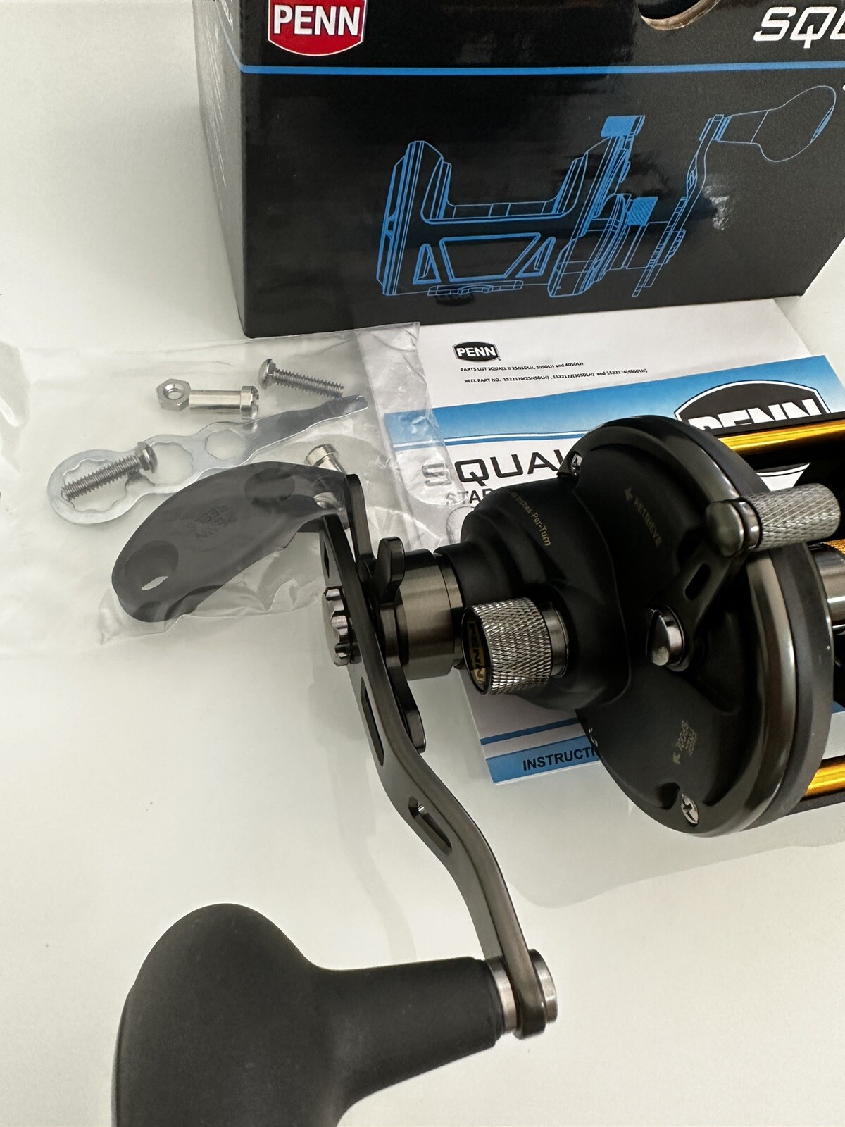 Penn Squall ll 40SDLH Reel    NEW