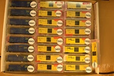 N Scale 50' RIBB BOX CAR MDC ALL DIFFERENT NUMBERS GWS GVRS RBOX ABOXsold indivi