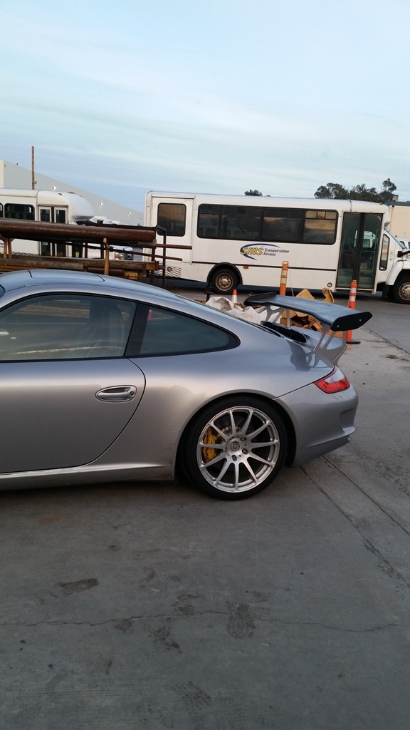 PORSCHE 911 GT3 RS REAR SPOILER DECK LID WING TAIL 997.2 KIT 2005- 2012 COUPE