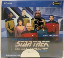 RITTENHOUSE STAR TREK THE NEXT GENERATION SERIES 1 TNG BOX FACTORY SEALED U.S.