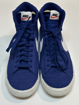Nike Blazer Mid 77 Suede Deep Royal Blue Men's Shoe Sneaker