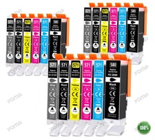 6-18er XL Patronen für CANON PGI-570 CLI-571 XL MG5700 5750 5752 TS5050 5055