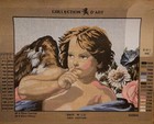 New ListingPrinted needlepoint Tapestry Gobelin 40x50 Cm Angel Canvas Only
