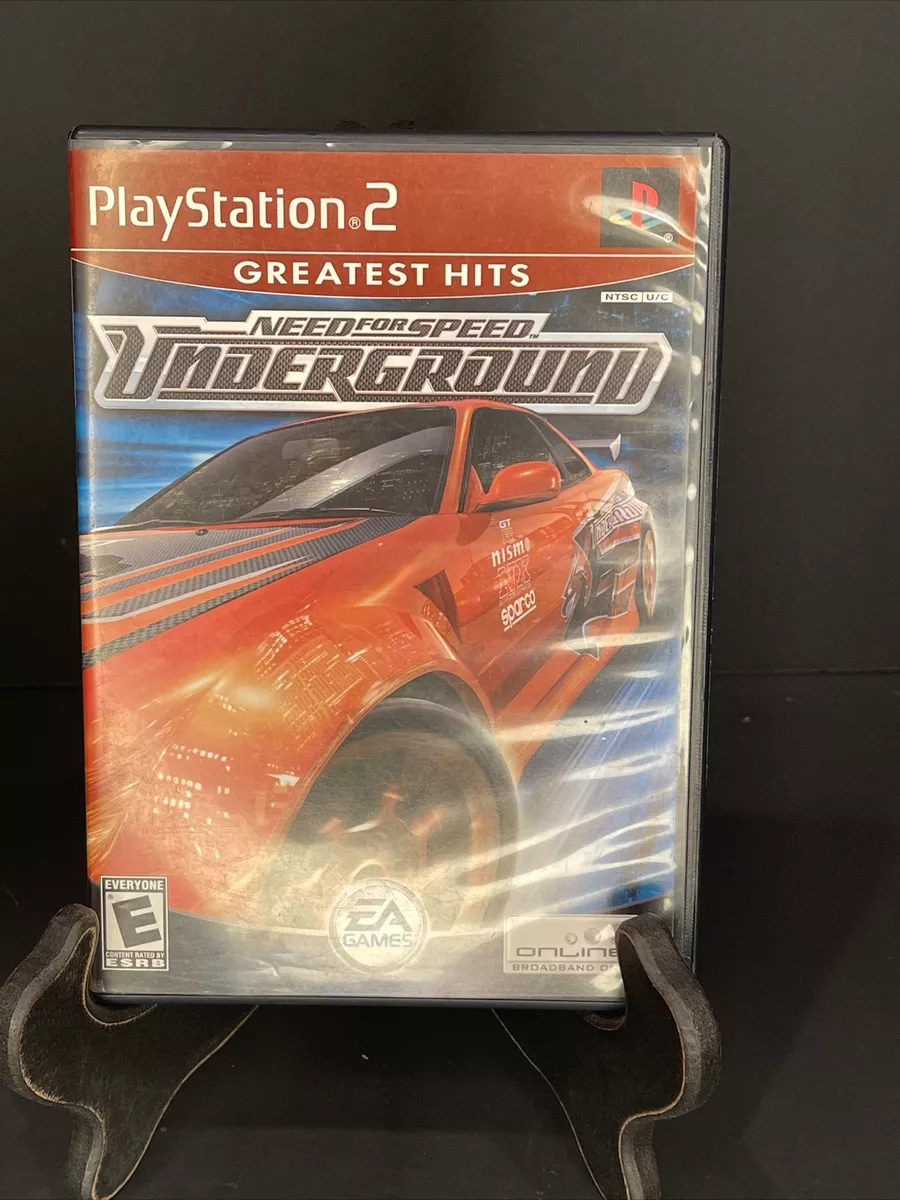 Need for Speed Underground - Greatest Hits Used PS2 Games