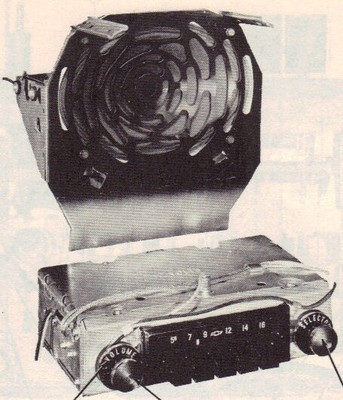 1955 CHEVROLET 987087 AUTO RADIO SERVICE MANUAL PHOTOFACT schematic