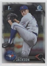 2016 Bowman Draft Chrome Draft Picks Refractor Zach Jackson #BDC-116 km4