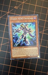 Vision HERO Increase BLHR-EN007 Secret Rare 1st Edition