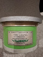 Altoparlante Tannoy 12" radiatore diretto gamma completa Alnico