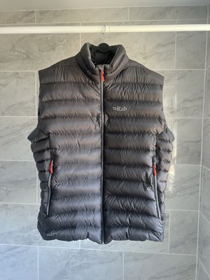 Rab Mens Electron Vest Gilet Puffer Down Pertex Quantum Pro XXL
