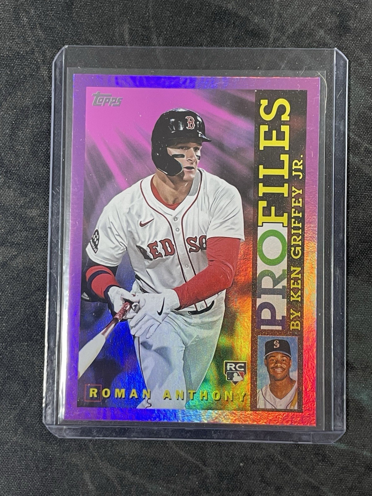 2026 Topps Series 1 - Topps Profiles Roman Anthony #TP-23 Pink Foil (RC)
