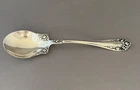 Antique RW&S Sterling Berry Sugar Spoon Rose Pattern 1898 30 gms