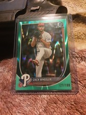 2025 Bowman Chrome Zack Wheeler #72 127/199 Refractor