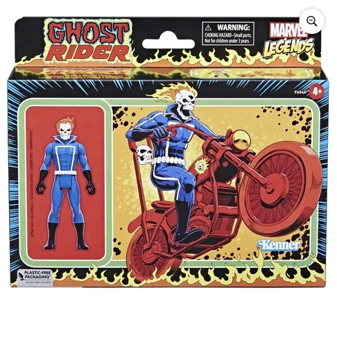 Marvel Legends Retro 375 Collection Ghost Rider Action figure - NEW SEALED