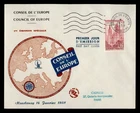 DR WHO 1958 FRANCE FDC COUNCIL OF EUROPE R49208