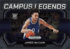 2024 Panini Prizm Draft Picks - Jared McCain RC Campus Legends