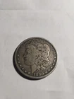 1880 P Morgan Silver Dollar - VG, Rim Ding