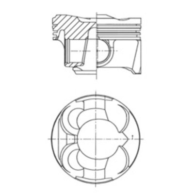 Kolben KOLBENSCHMIDT 41267620