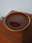 Vintage Hull Pottery Brown Drip MCM Oven Proof Dinner Plate 10.5" USA Vintage