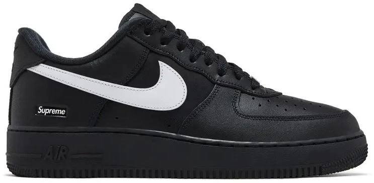 Nike Air Force 1 Low x Supreme Box Logo - Black for Sale