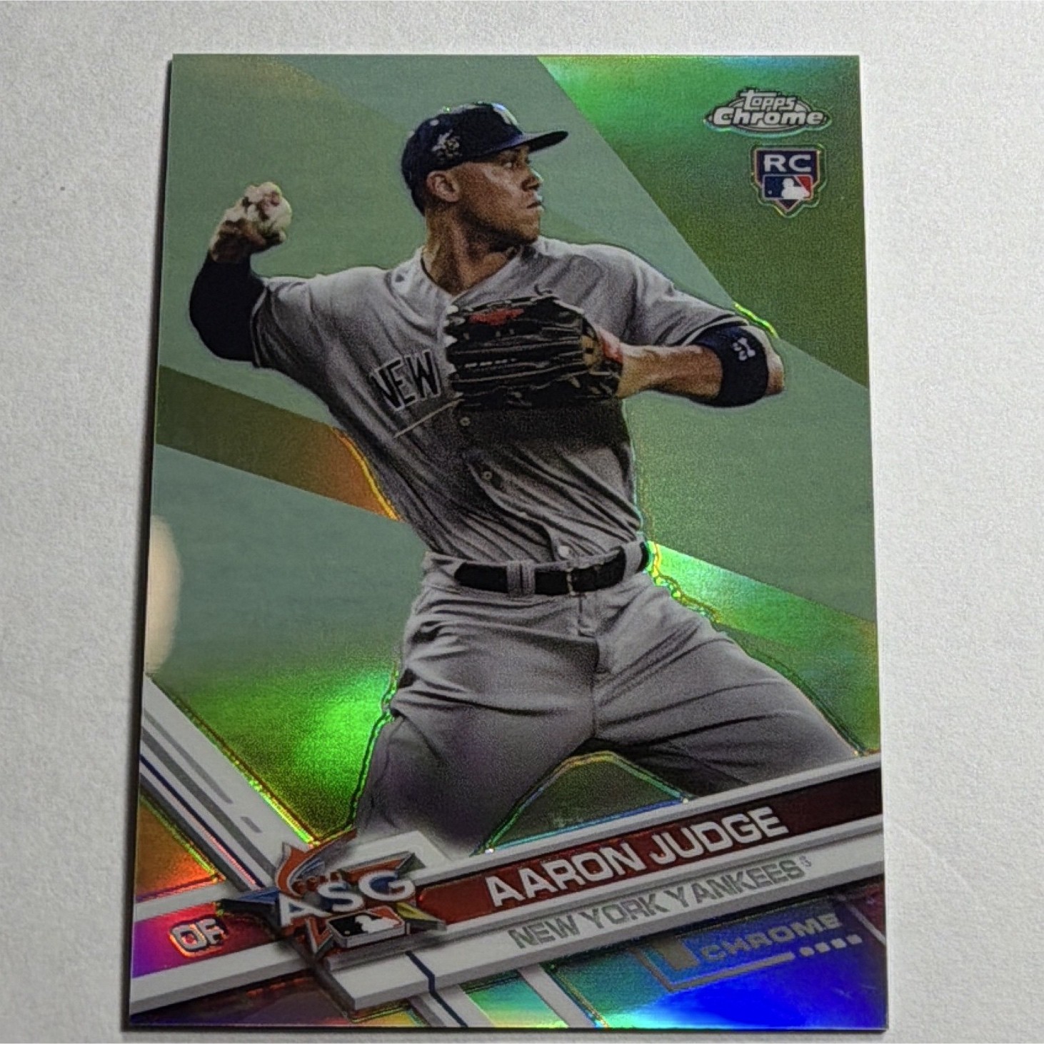Aaron Judge 2017 Topps Chrome Update #HMT40 All-Star - Refractor 