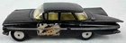 Vintage Chevrolet Impala Police Car by Corgi - die cast black  1:43