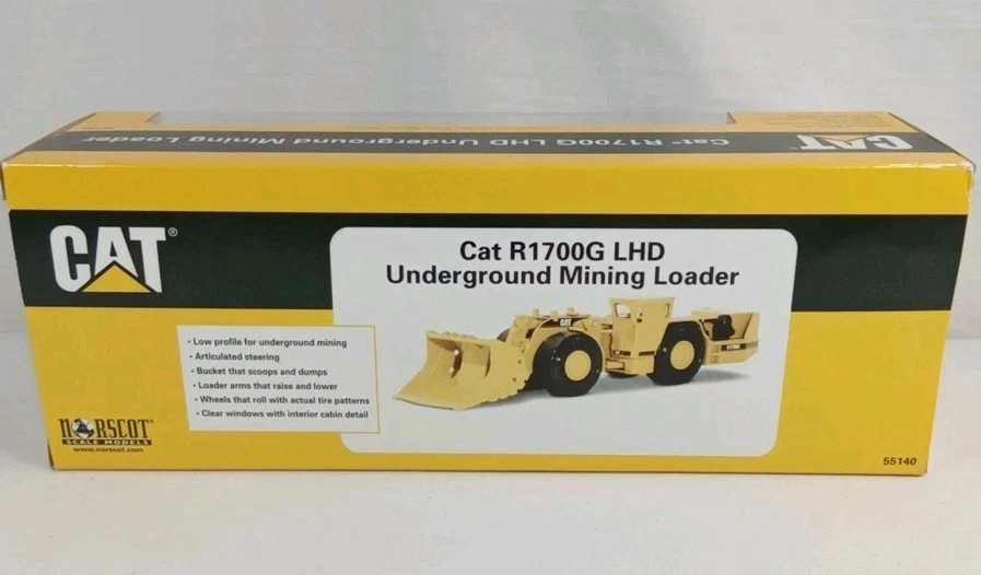 Norscot 55140 1:50 Cat R1709G LHD Underground Minning Loader MB - Image 3 of 4