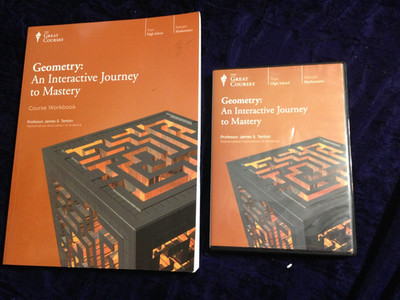 Great Courses Geometry: An Interactive Journey to Mastery Book & 6 DVD Set New