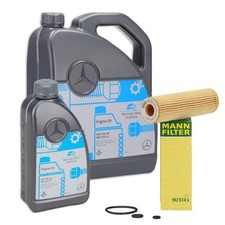 6L 6 Liter ORIGINAL Mercedes Motoröl Öl 5W30 MB 229.51 + MANN HU514x Ölfilter 6L 6 Liter ORIGINAL Mercedes Motoröl Öl 5W30 MB 229.51 + MANN HU514x Ölfilter