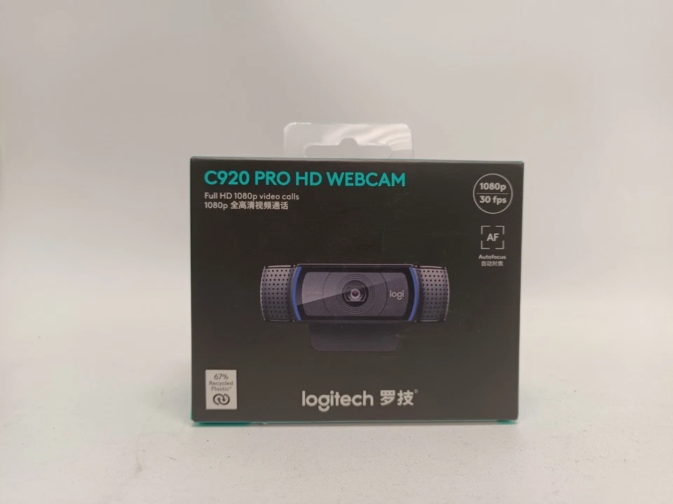 C920 Pro HD Webcam Originalverpackt Neu in OVP Logitech 