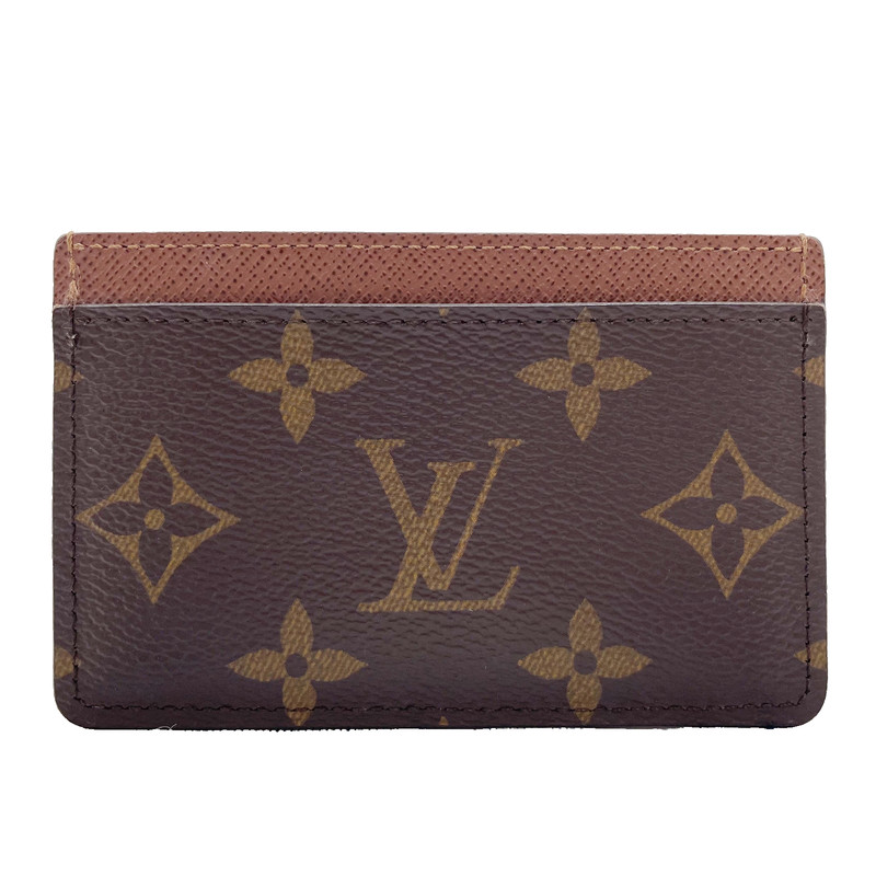 [eBay Live] 3058-03 Louis Vuitton Monogram Porte Cartes Double Card Wallet 
