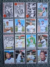 1970 TOPPS BASEBALL PARTIAL COMPLETE SET LOT(69/720)w/STARS,HOF,HIGH-NUMBERS!
