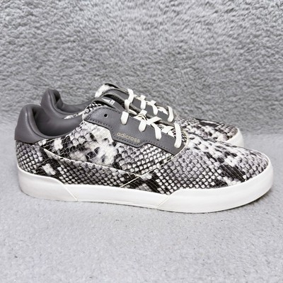 Adidas Adicross Retro Womens 11.5 Spikeless Golf Shoes Snakeskin Gray FW6331