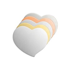 ImpressArt Swirly Heart, 3/4", Metal Stamping Blanks--Aluminum, Brass or Copper