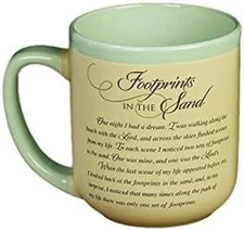 Abbey Gift Footprints Mug