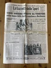 LA GAZZETTA DELLO SPORT YEAR 56 N°167 JULY 1952 ROBIC,COPPI,DEKKERS